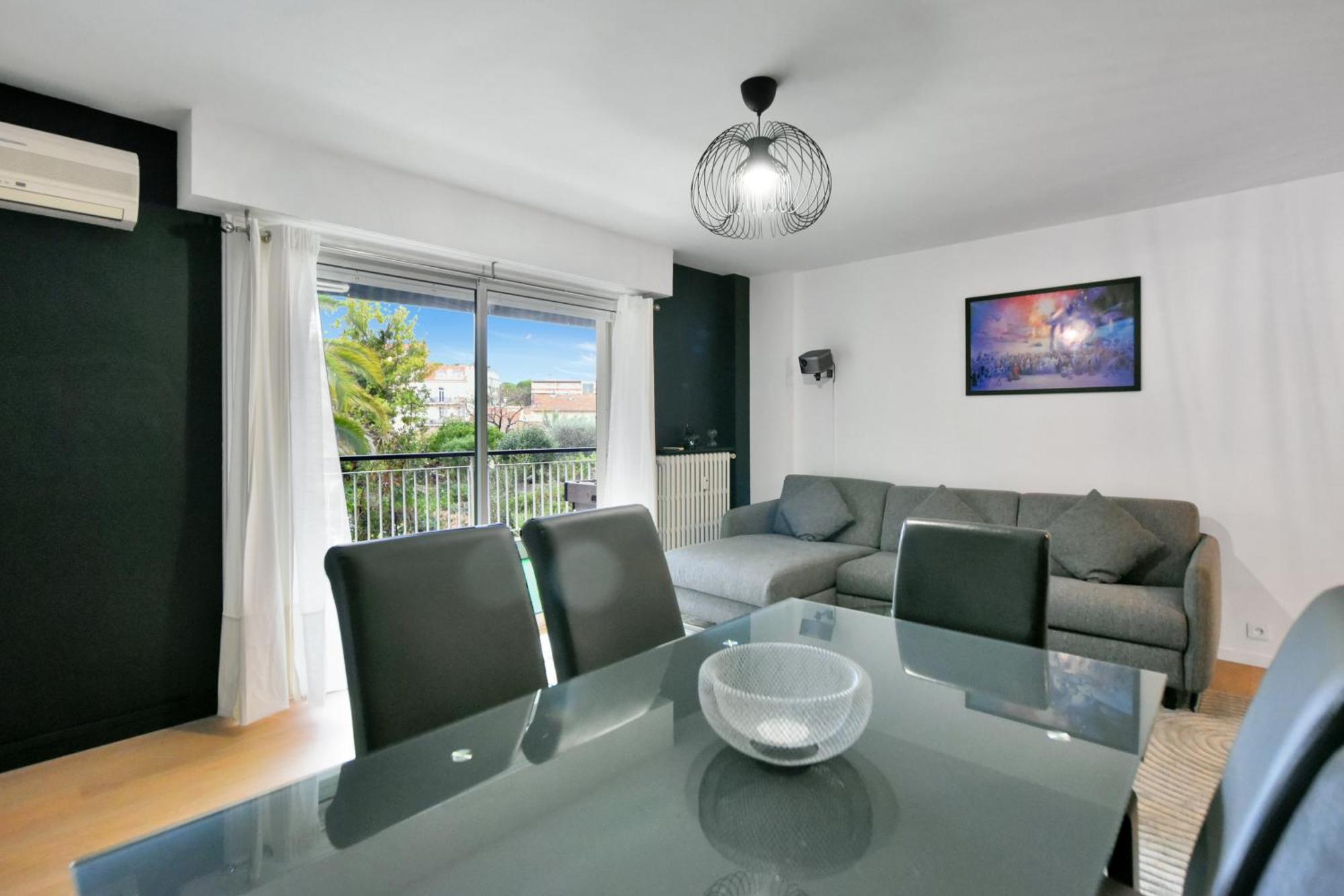 Le Sun Valley - Videoprojecteur Et Terrasse Zen 戛纳 外观 照片